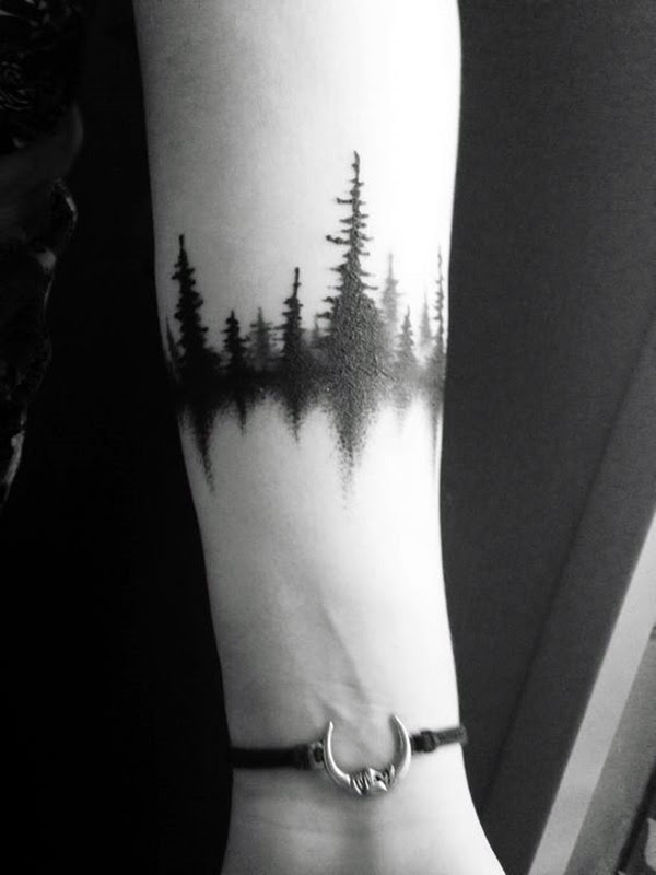 Deep and Super Cool Forest Tattoo Ideas (3)