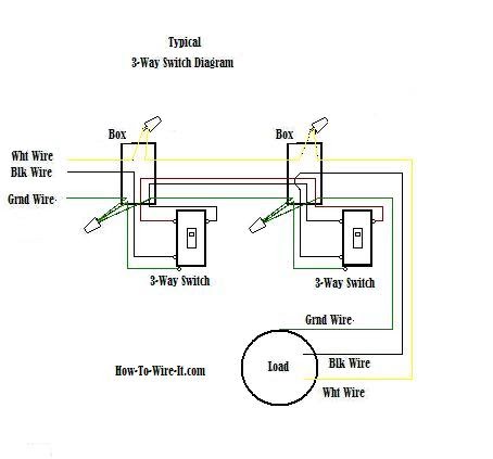 4 Way Light Switch Wiring Schematic - Home Wiring Diagram