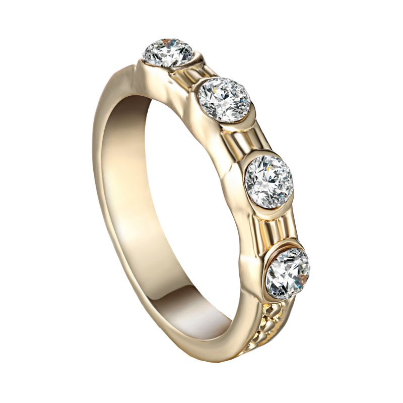 Popular Ring Design: 25 Awesome Simple Gold Rings For Womens