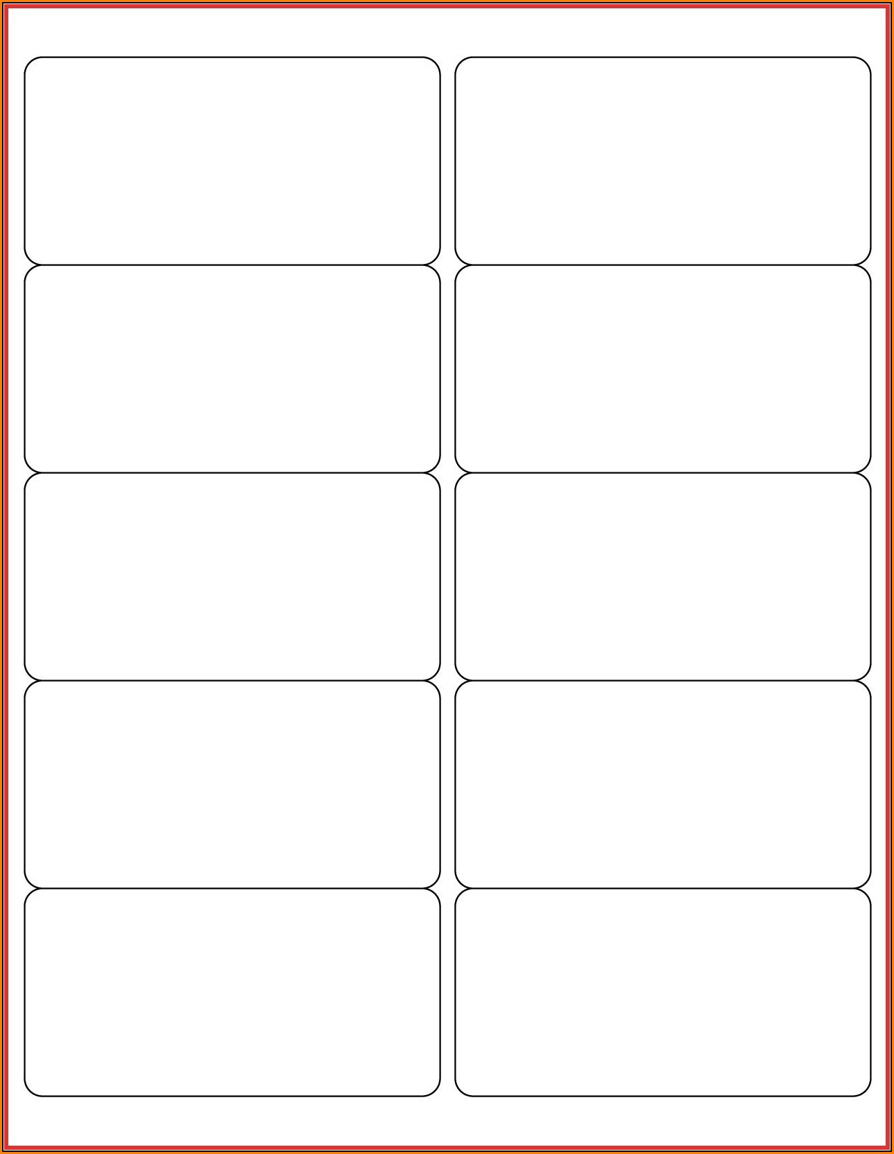 Free Printable Blank Labels Template