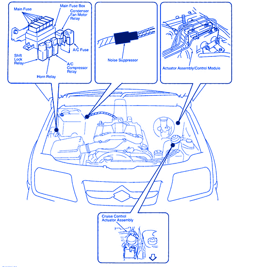 2001 Suzuki Esteem Fuse Box / 1998 Suzuki Esteem Fuse Box Diagram ...