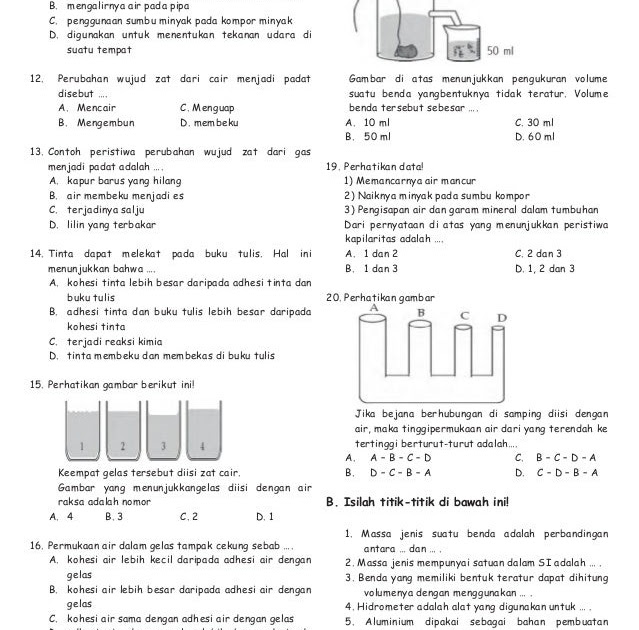 Contoh Soal Iq Smp