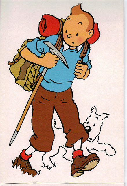 Cartoon Detective With Dog
