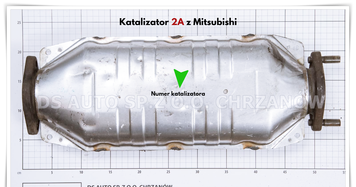 KATALIZATOR 2A Z MITSUBISHI CARISMA