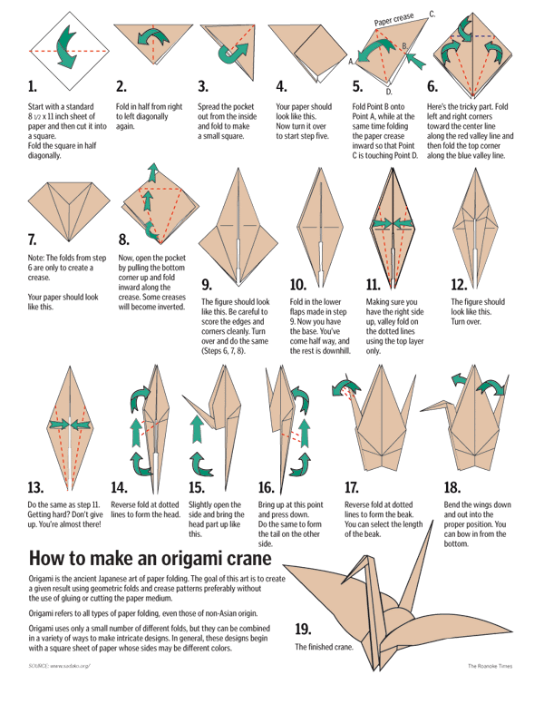 60 Info How To Paper Crane Origami With Video Tutorial