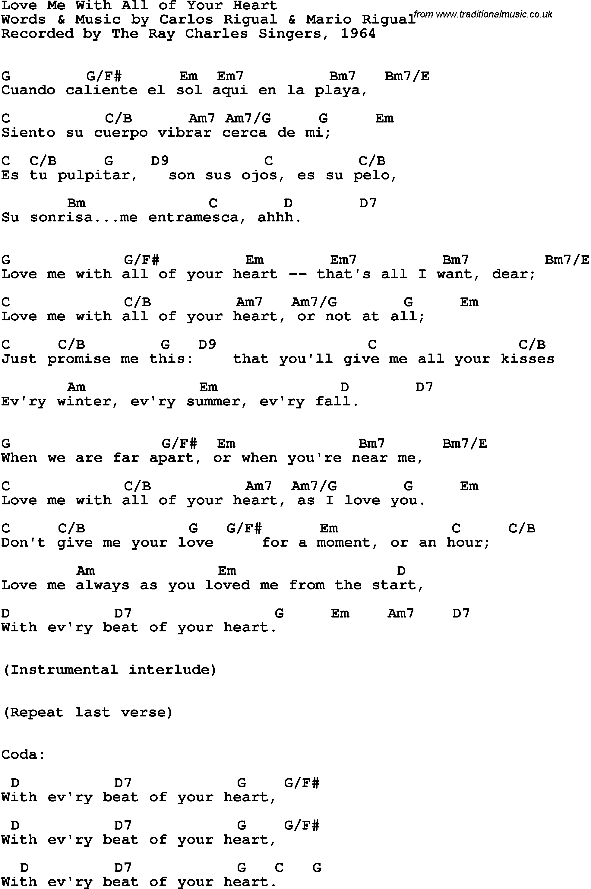 Chords All Of Me - Sheet and Collection