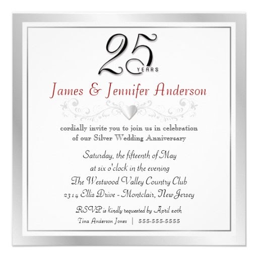 27+ Best 25 Wedding Anniversary Invitation Quotes