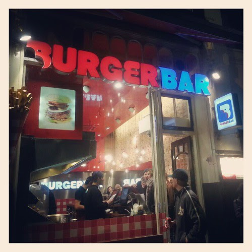 Delicious and 50 feet from our hotel. #Amsterdam #burgerbar