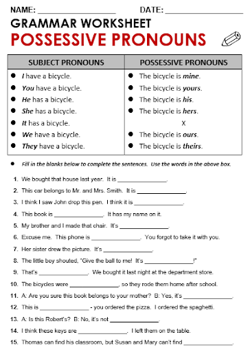 possessive-pronouns-exercises-pdf-with-answers-exercise