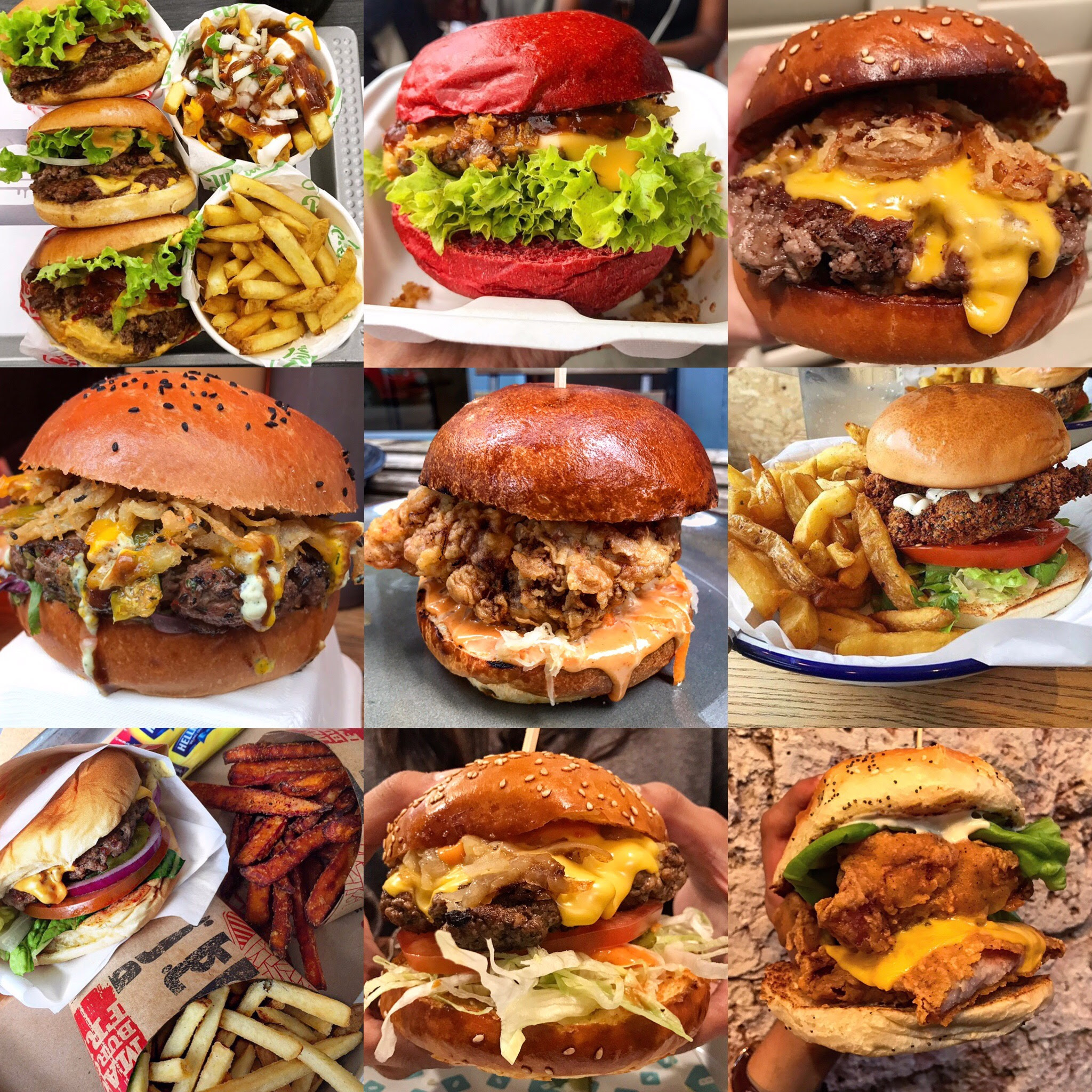 Best Halal Burger Restaurants In London - Burger Poster