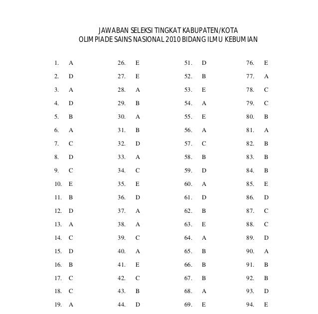 Kunci jawaban osk ekonomi 2019