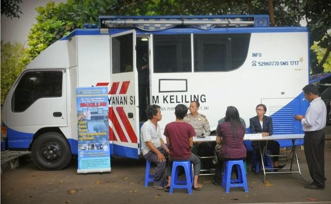 Direktorat Lalu Lintas Polda Metro Jaya Jadwal Tempat Pelayanan Sim Keliling Kota Depok