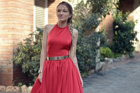 RED DRESS BY SATINE ROSÉ RED DRESS BY SATINE ROSÉ