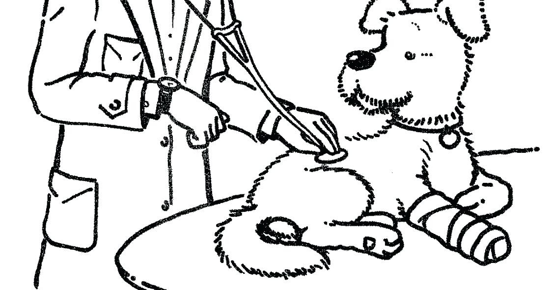 vet-lady-coloring-book-to-print-and-online