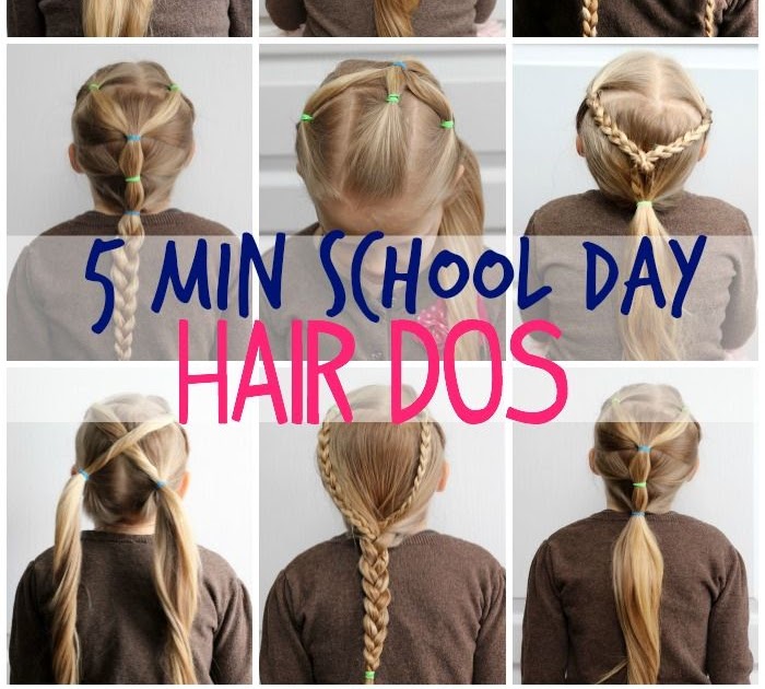 Hairstyle For School Girl Easy - Hairstyle Guides