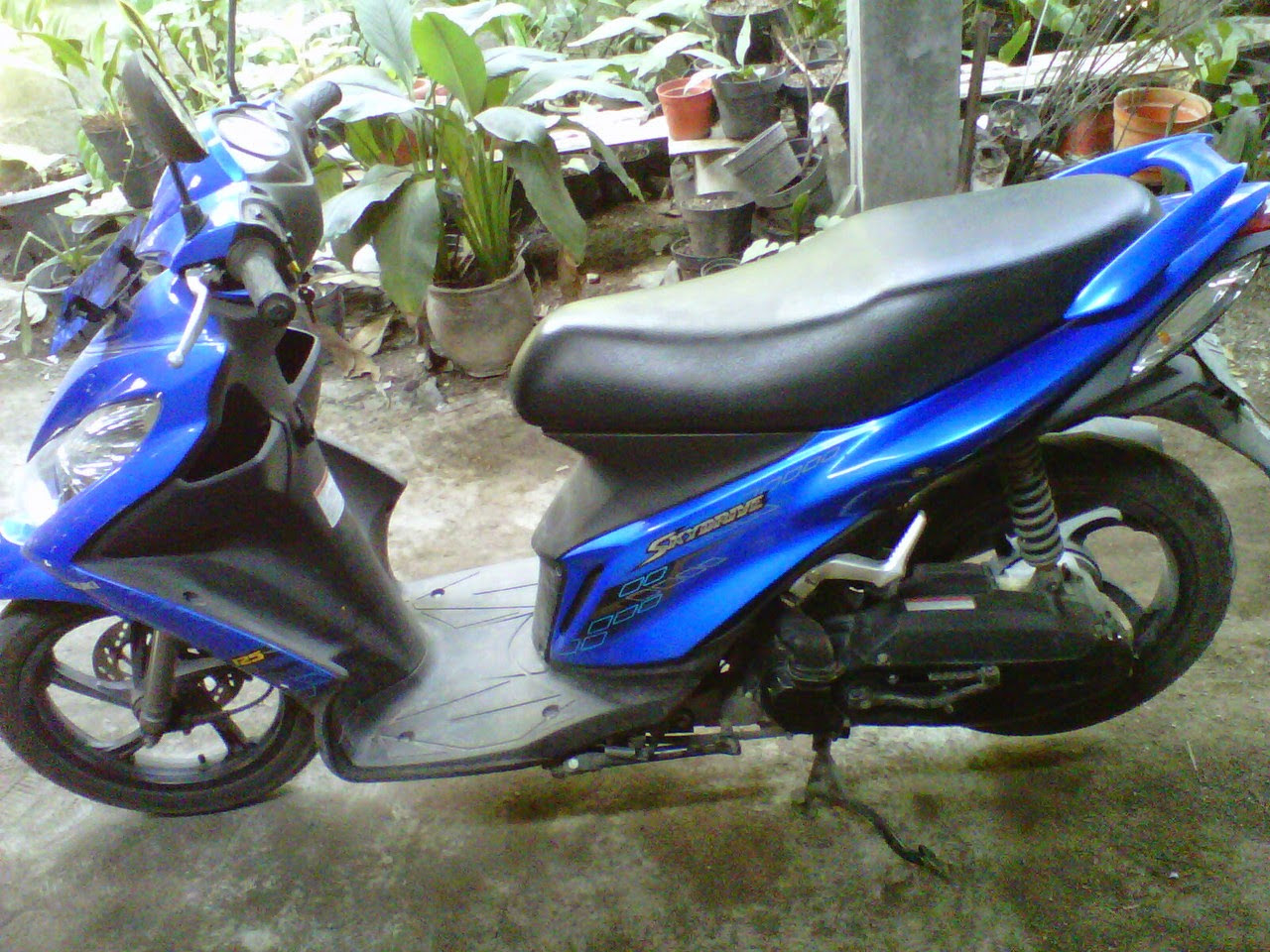 Cutting Sticker Motor Skydrive Terbaru Inomodifikasi