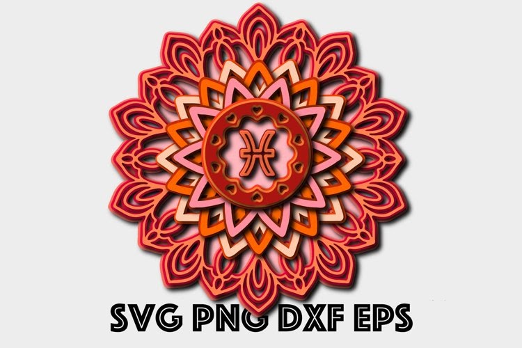 Download Multi Layered Mandala Layered Svg For Cricut - Free ...