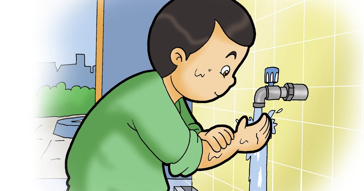 Paling Populer 21 Gambar Kartun Anak Wudhu - Gani Gambar