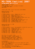 Motron Festival - Modena - programma