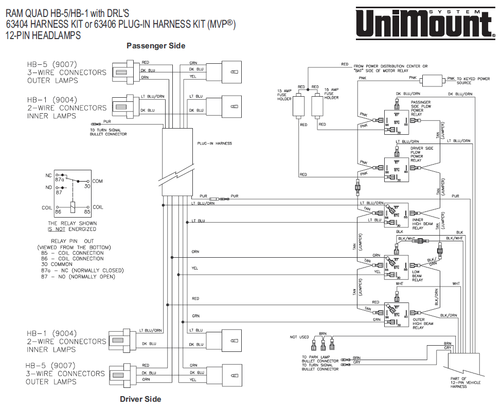 Western Plow Wiring Diagram 9 Pin