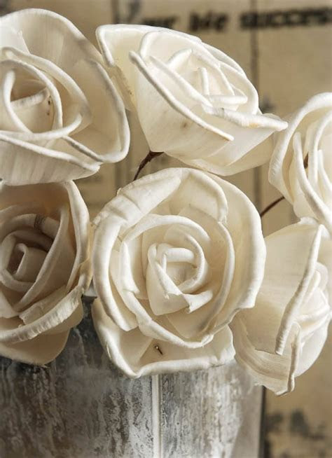 Sola Flower 2 Inch Roses on 5" wire stem 6 Flowers Sola Flower 2 Inch Roses on 5" wire stem 6 Flowers