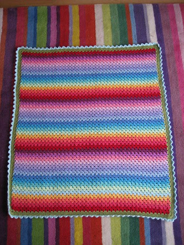 Baby Granny Stripe Blanket