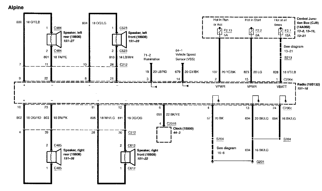 2003 Impala Stock Radio Wiring Diagram - Cars Wiring Diagram