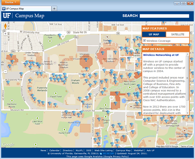 Uf Gainesville Campus Map Draw A Topographic Map