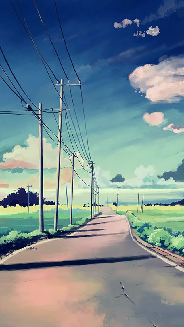 Anime Landscape Iphone Wallpaper Anime Landscape Gallery
