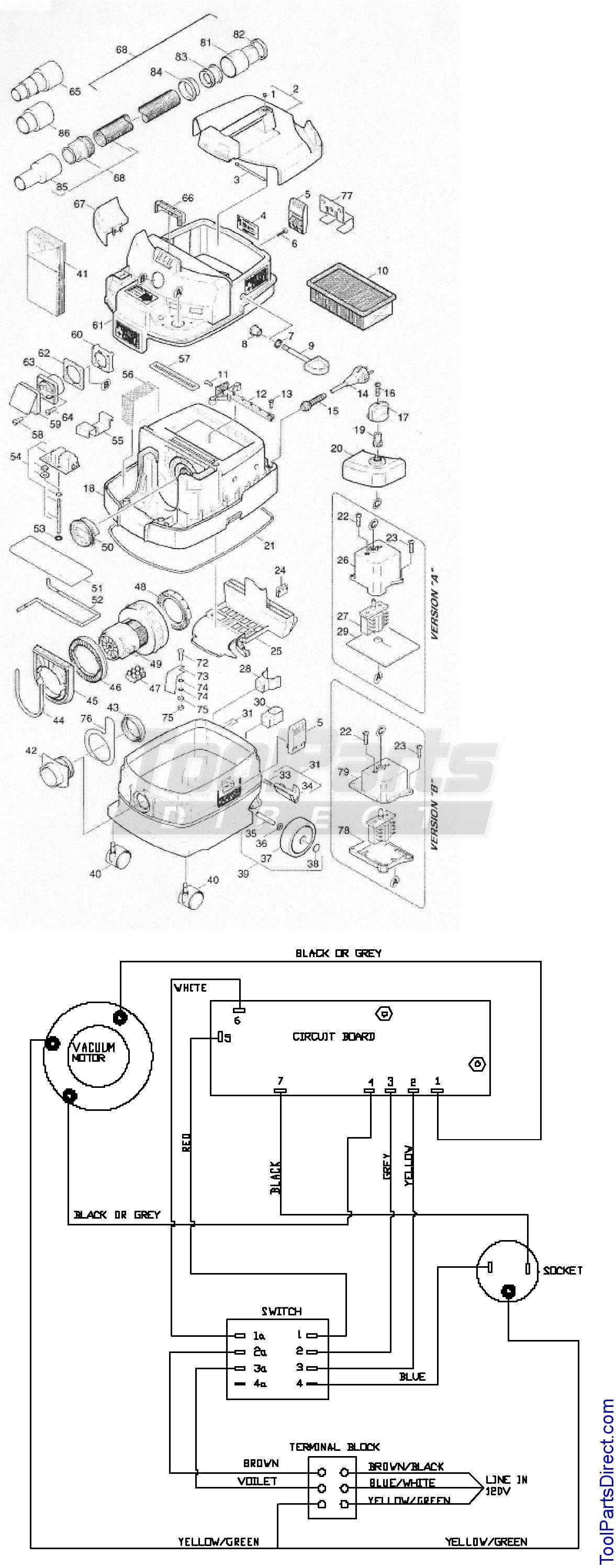 Oreck Vacuum Motor Wiring