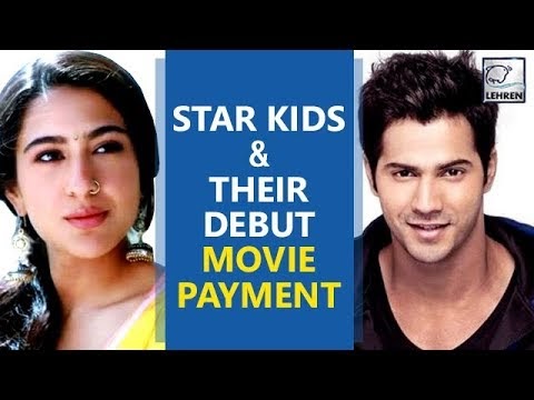 Bollywood Finance - STAR KIDS & The Amount They Were Paid For Their Debut Movie #India