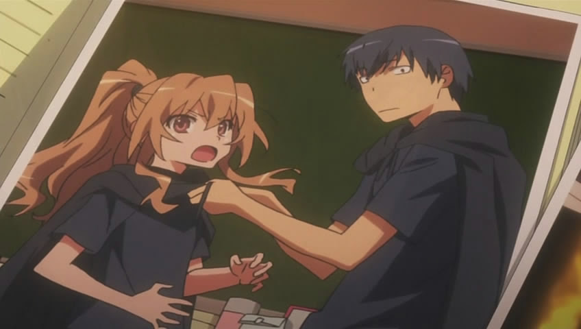 toradora manga anime ending