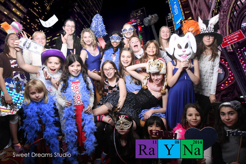 Video Montage of Rayna Photo Booth Bat Mitzvah Party at Marriott Hotel