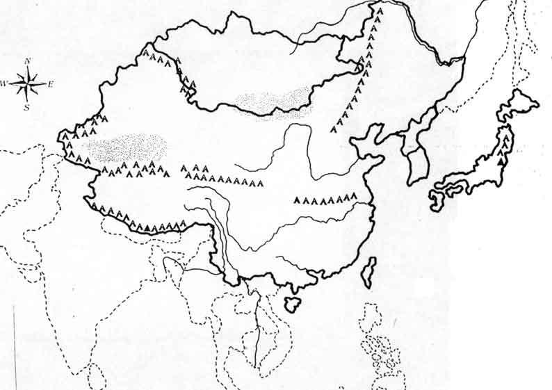 Великая китайская равнина на карте 5 класс. Карта Китая раскраска. Карта Китая. Карта Китая чб. Карта Китая карандашом.