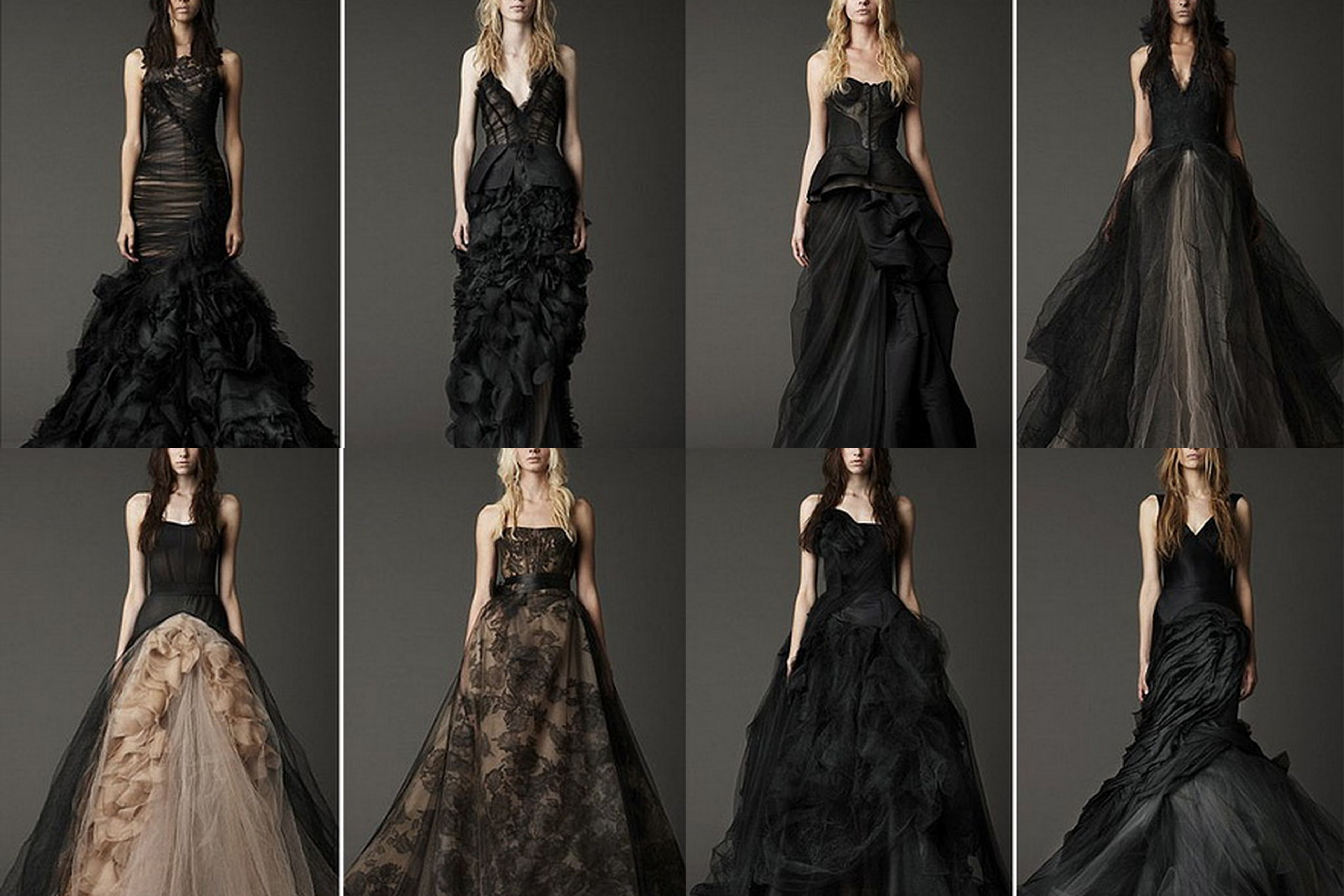 The Space Of Wedding Sexy And Complicated Black Wedding Gowns