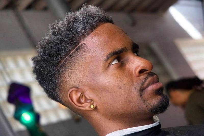 Low Fade Haircut For Black Boys