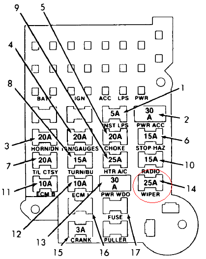 Wiring Diagram PDF: 2003 Chevy S10 Fuse Box Location