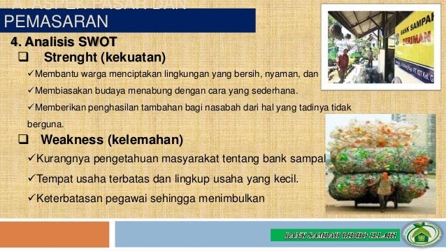 Proposal usaha kerajinan limbah plastik