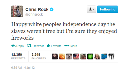 Happy White People&#8217;s Independence Day!