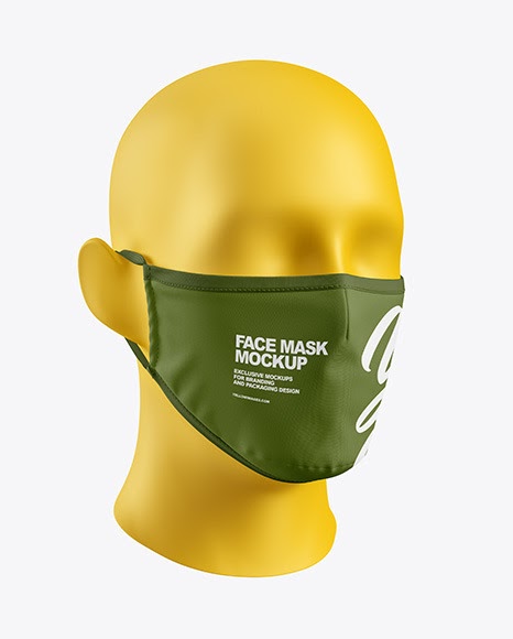 Download Cloth Face Mask Mockup Psd Free Face Mask Mockup In Apparel Mockups On Yellow Images Object Mockups PSD Mockup Templates