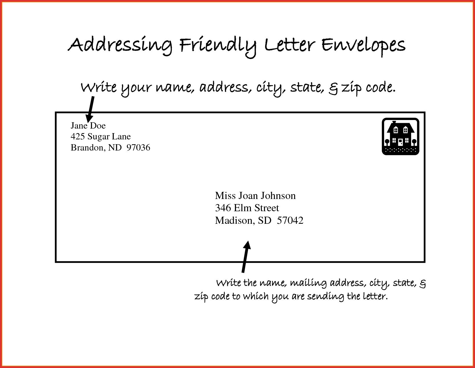 How To Write England Address On