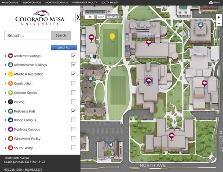 Colorado Mesa University North Avenue Grand Junction Co - University Poin