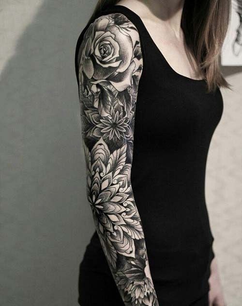 Full Arm Tattoo Girls - Tatto Pictures