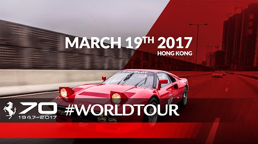 Driving through the most iconic roads in Hong Kong to celebrate our #70thAnniversary. #Ferrari70 #WorldTour…