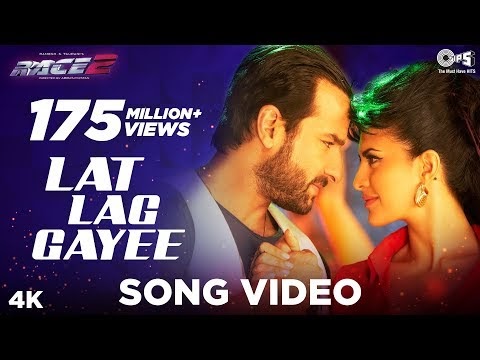 Lat Lag Gayee - Race 2 - Official Song Video