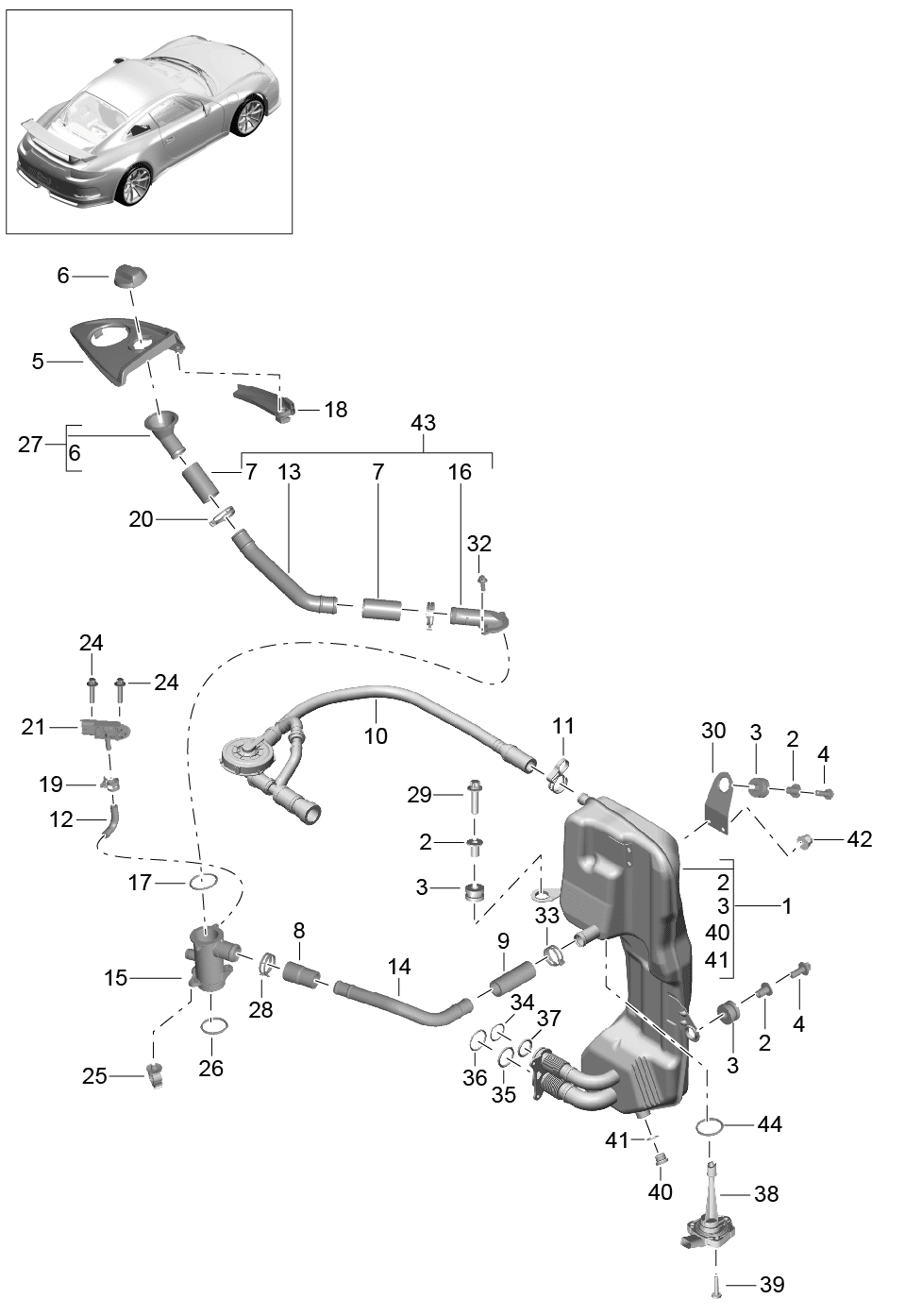 Porsche 991 Engine Diagram