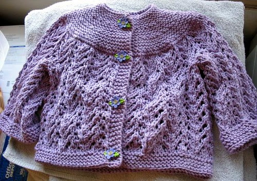 Carina's Feb Baby Sweater
