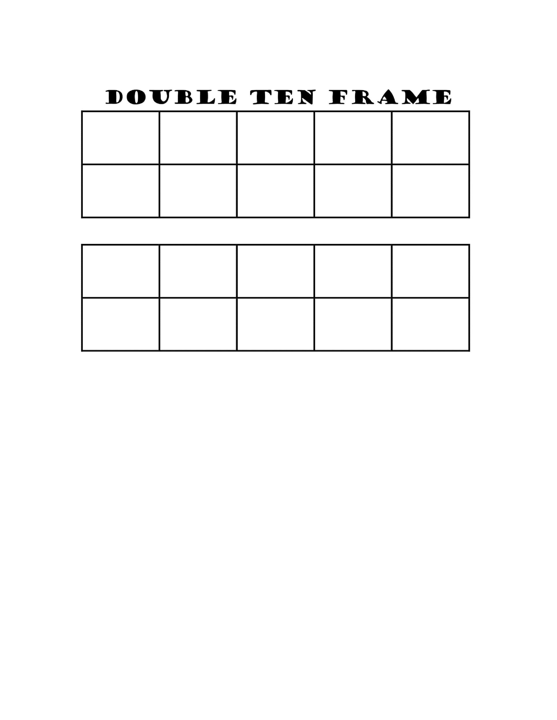 10 Frame Template Printable Hq Printable Documents