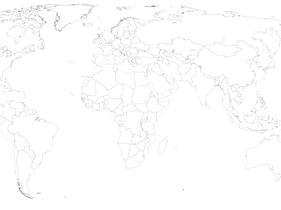 √完了しました！ world map blank hd 100240-World map outline hd