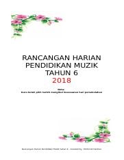 Muzik Tahun 6 Nama Not Dan Tanda Rehat / Ejercicio De Notasi